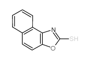 NAPHTHO[1,2-D][1,3]OXAZOLE-2-THIOL结构式