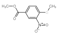 4-(甲基磺酰基)-3-硝基苯羧酸甲酯结构式