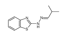 Propanal, 2-methyl-, 2-benzothiazolylhydrazone (9CI) picture