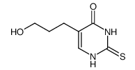 2,3-Dihydro-5-(3-hydroxypropyl)-2-thioxo-4(1H)-Pyrimidinone结构式