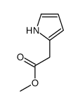 methyl 2-(1H-pyrrol-2-yl)acetate结构式