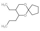 6,10-Dioxaspiro[4.5]decane,8-ethyl-7-propyl-结构式