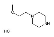 Piperazine, 1-(2-Methoxyethyl)-, Monohydrochloride Structure