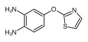 4-(1,3-thiazol-2-yloxy)benzene-1,2-diamine Structure