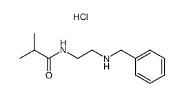 N-<2-(benzylamino)ethyl>isobutyramide hydrochloride Structure