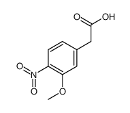 (3-Methoxy-4-nitro-phenyl)-acetic acid Structure