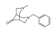 3-Benzyl-7-methyl-3,7-diazabicyclo[3.3.1]nonan-9-one Structure