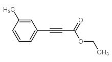 M-TOLYL-PROPYNOIC ACID ETHYL ESTER structure