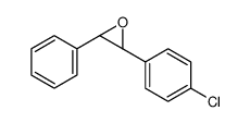 (2R,3R)-2-(4-chlorophenyl)-3-phenyloxirane结构式