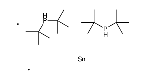 ditert-butylphosphane,dimethyltin Structure