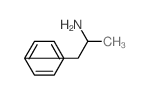 Benzeneethanamine, a-methyl- Structure