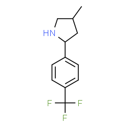 Pyrrolidine, 4-methyl-2-[4-(trifluoromethyl)phenyl]- (9CI) picture