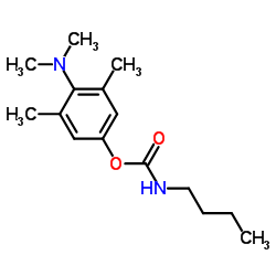 [4-(dimethylamino)-3,5-dimethylphenyl] N-butylcarbamate结构式