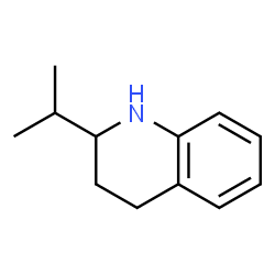 Quinoline, 1,2,3,4-tetrahydro-2-(1-methylethyl)-, (2S)- (9CI)结构式