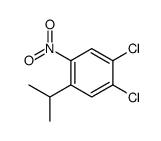 1,2-dichloro-4-(isopropyl)-5-nitrobenzene structure