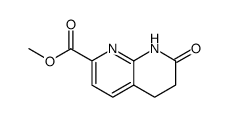 methyl 7-oxo-1,5,6,7-tetrahydro-1,8-naphthyridine-2-carboxylate structure
