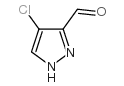 4-氯-3-吡唑甲醛结构式