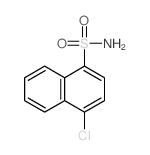 4-氯萘-1-磺酰胺结构式