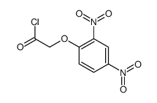 2-(2,4-dinitrophenoxy)acetyl chloride Structure