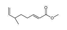 methyl (6S)-6-methylocta-2,7-dienoate结构式