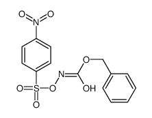 phenylmethoxycarbonylamino 4-nitrobenzenesulfonate结构式