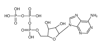 9-beta-xylofuranosyladenine 5'-triphosphate structure