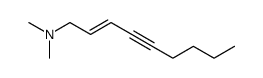 dimethyl-non-2-en-4-ynyl-amine Structure