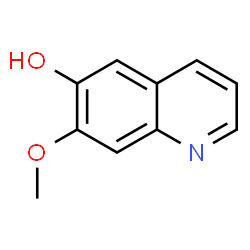 6-Quinolinol,7-methoxy-(9CI)结构式