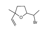 5-(1-bromoethyl)-2-methyl-2-vinyltetrahydrofuran Structure