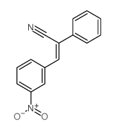 (E)-3-(3-nitrophenyl)-2-phenyl-prop-2-enenitrile picture