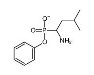 (1-amino-3-methylbutyl)-phenoxyphosphinate Structure