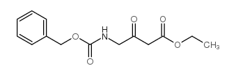 ETHYL 4-(BENZYLOXYCARBONYLAMINO)-3-OXOBUTANOATE Structure