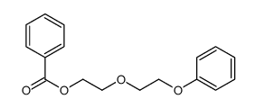 2-(2-phenoxyethoxy)ethyl benzoate Structure