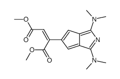 1,3-bis(dimethylamino)-2-azapentalen-5-yl-maleate Structure