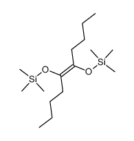 5,6-bis-trimethylsilanyloxy-dec-5-ene结构式