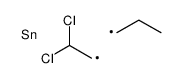 2,2-dichloroethyl(propyl)stannane Structure