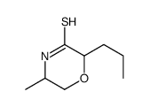 5-methyl-2-propylmorpholine-3-thione结构式