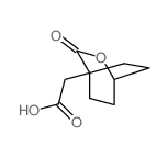 2-(2-oxo-3-oxabicyclo[2.2.2]oct-1-yl)acetic acid structure