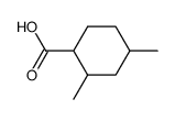 2,4-dimethyl-cyclohexanecarboxylic acid结构式