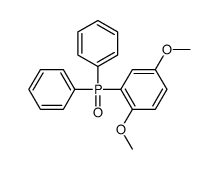 2-diphenylphosphoryl-1,4-dimethoxybenzene结构式