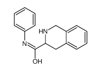 3-Isoquinolinecarboxamide,1,2,3,4-tetrahydro-N-phenyl-(9CI) Structure
