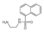 N-(2-aminoethyl)naphthalene-1-sulfonamide结构式