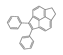 1.2-Diphenyl-5.6-dihydrocyclopentacenaphthylen Structure