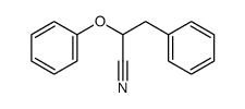 2-phenoxy-3-phenyl propane nitrile结构式