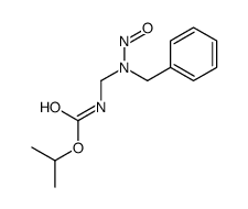 propan-2-yl N-[[benzyl(nitroso)amino]methyl]carbamate结构式