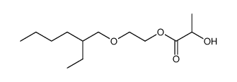 2-((2-ethylhexyl)oxy)ethyl 2-hydroxypropanoate Structure