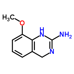 2-Quinazolinamine,1,4-dihydro-8-methoxy-(9CI) Structure