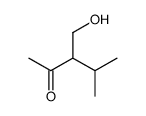 3-(hydroxymethyl)-4-methylpentan-2-one Structure
