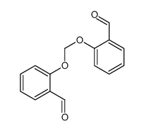 2-[(2-formylphenoxy)methoxy]benzaldehyde Structure