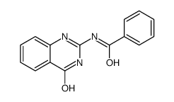 N-(4-oxo-1H-quinazolin-2-yl)benzamide结构式